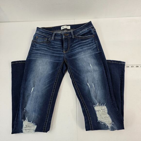 Buckle Denim - BKE stella slim fit low rise bootcut jeans blue 27x31.5 womens 6266